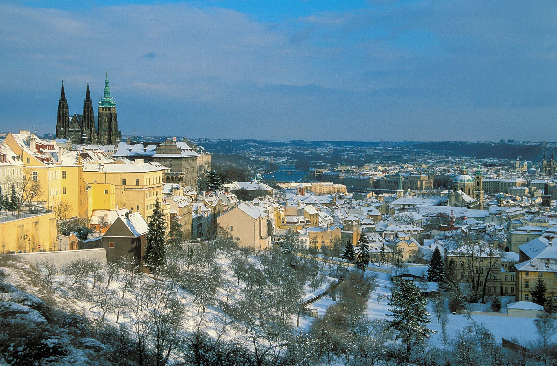 Prag, Vyhlídka Strahovské zahrady